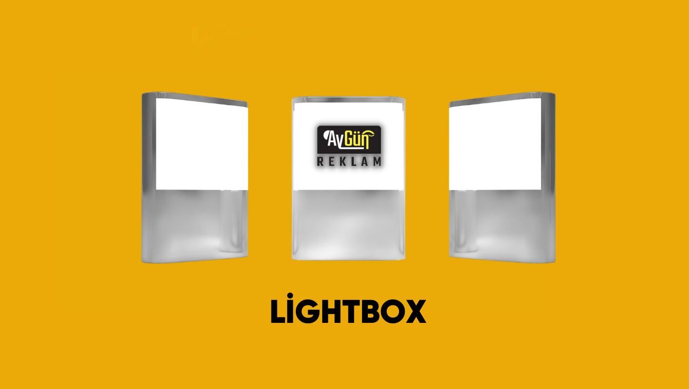 LIGHTBOX IŞIKLI PANO