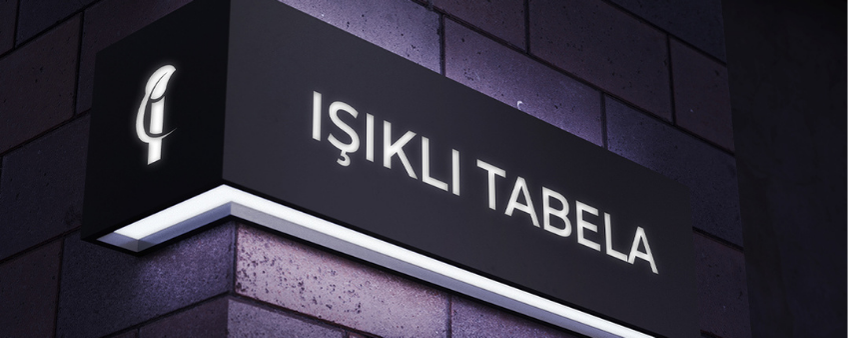 Üsküdar çengelköy ışıklı tabela